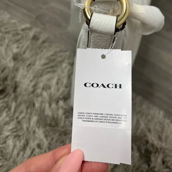 COACH Ellie File Bag In Signature Canvas - Picture 7 of 8